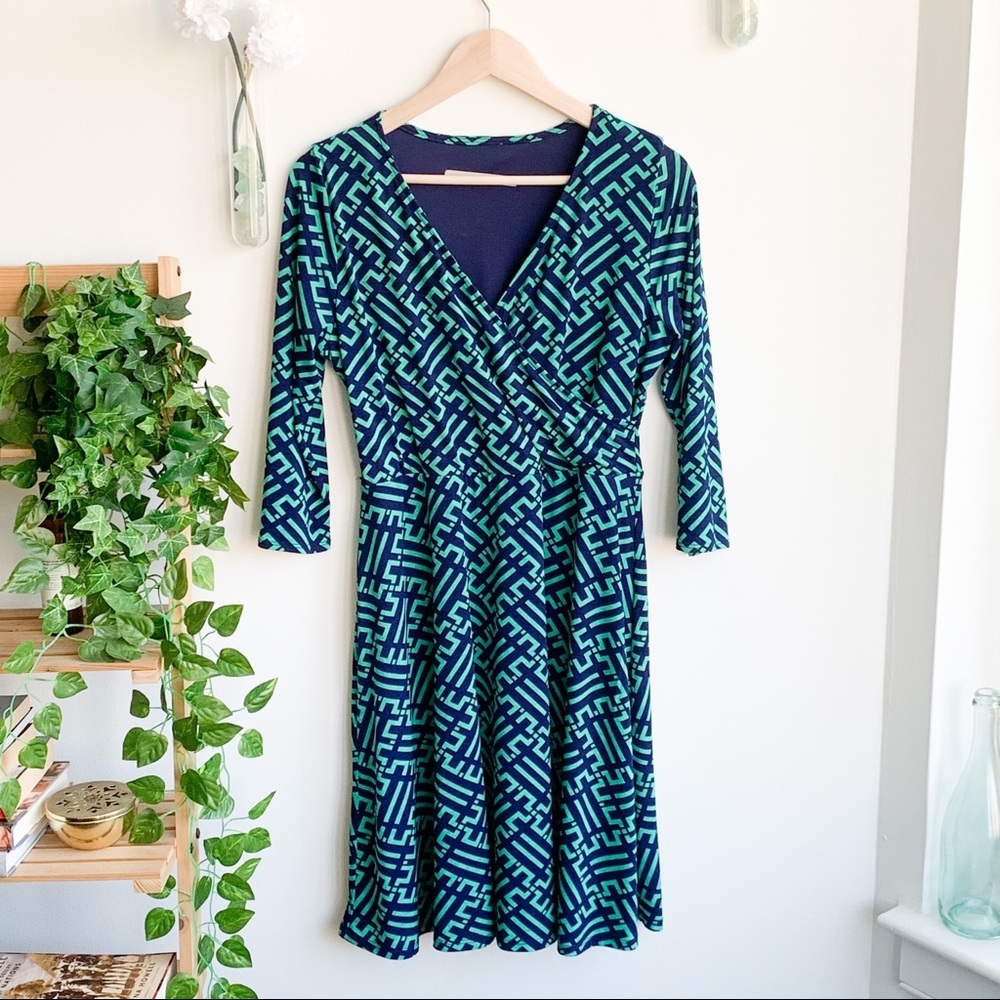 41 Hawthorn Patterned Wrap Dress